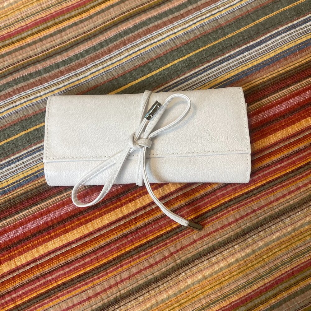 Chamilia Leather Jewelry Travel Bag